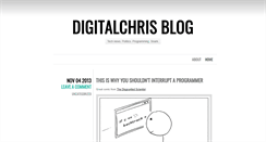 Desktop Screenshot of digitalchris.com